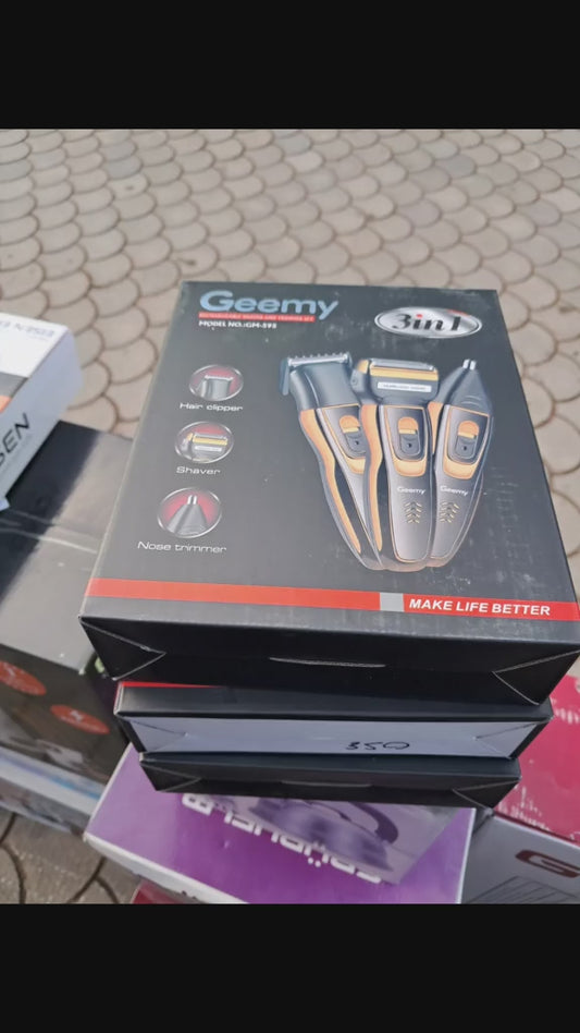 MAQUINA AFEITADORA GEEMY 3 EN 1